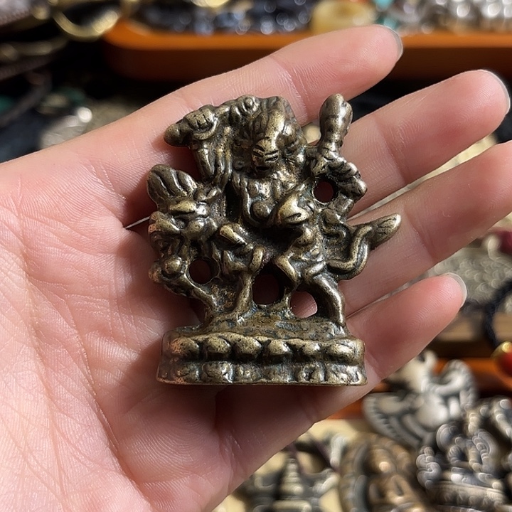 泥塑金刚 利玛铜 藏传