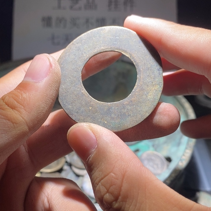 铜铁合金类古钱币工艺品挂件