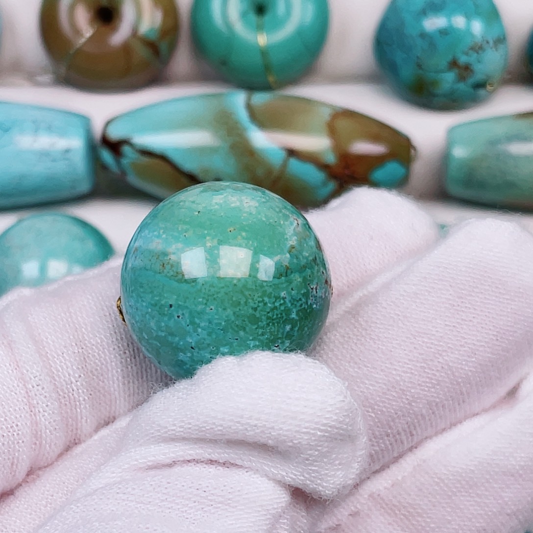 巧***6绿松石未镶嵌配饰