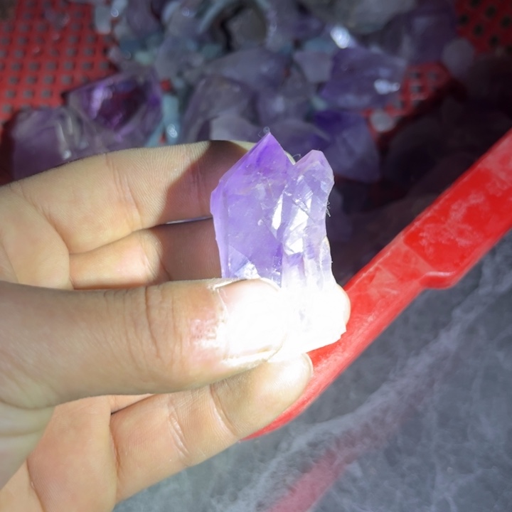 水晶B128未镶嵌皮****粥紫景牙