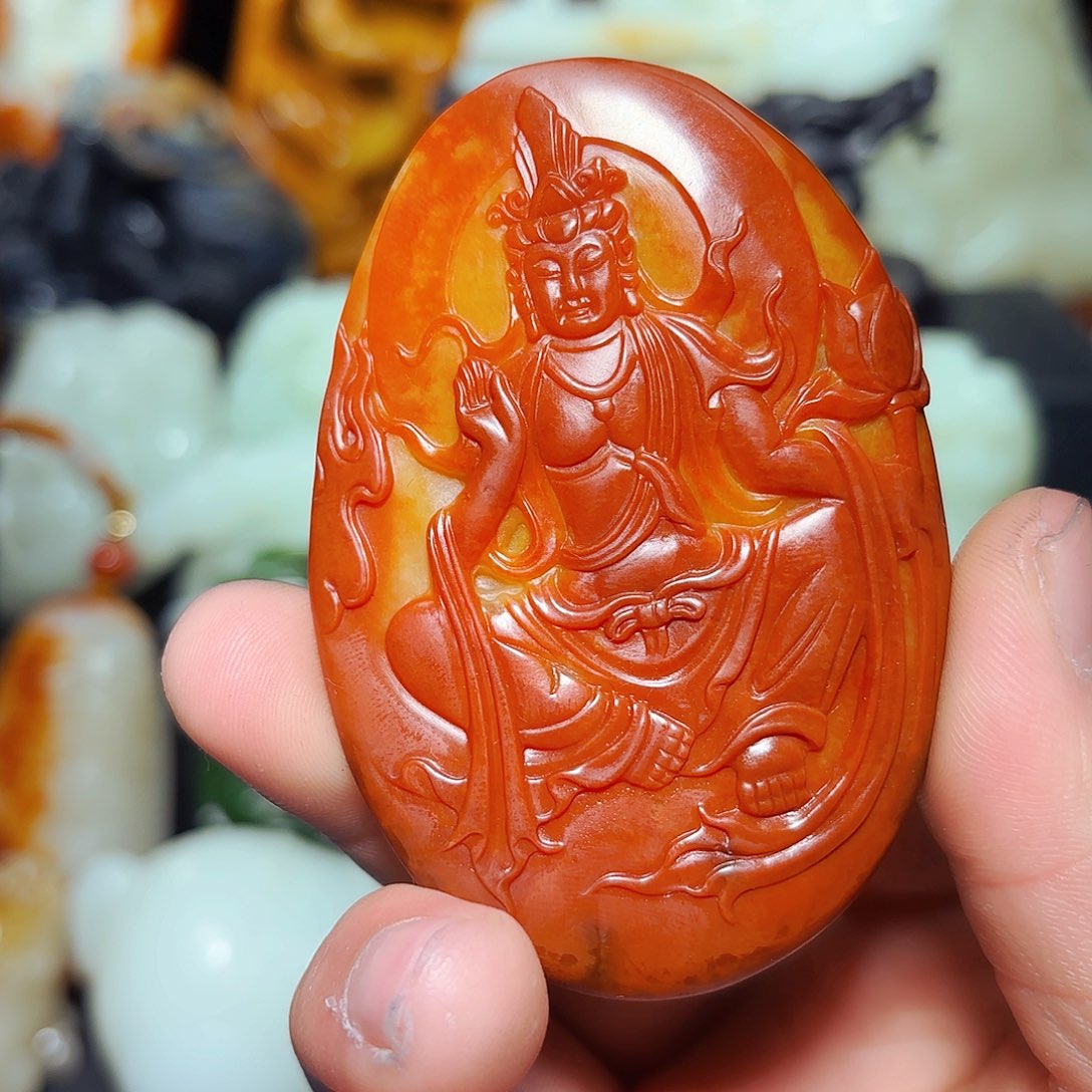 和田玉把件未镶嵌用**0