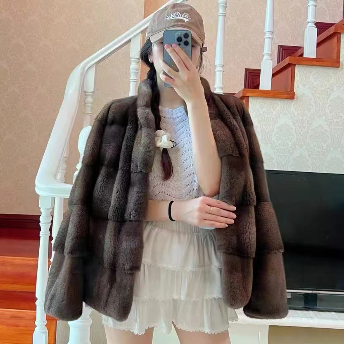 直播间为准好看的毛毛外套改价格为准、