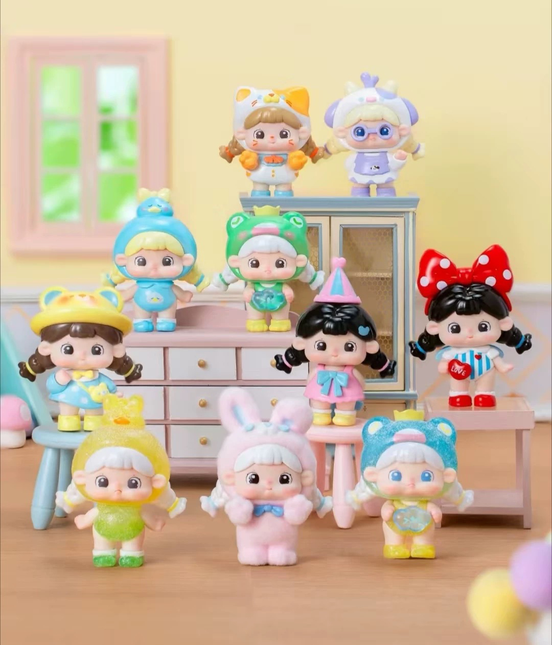 拆袋 糖糖10颗糖系列mini盲袋