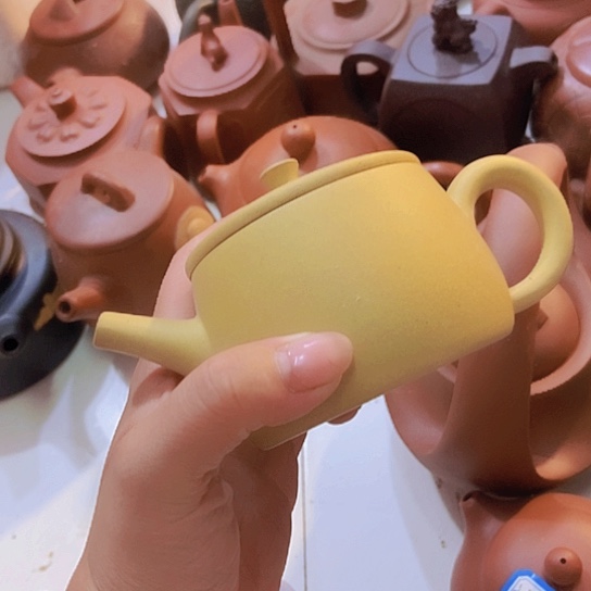 全手工制作宜兴紫砂壶微瑕