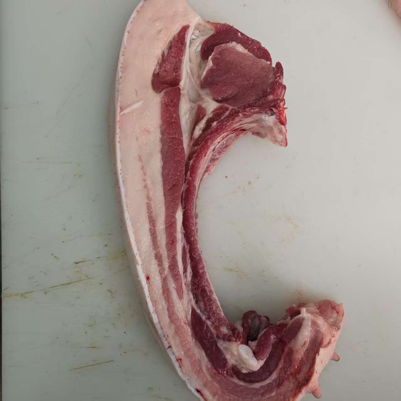 【带排肋条W】大别山新鲜黑毛土猪肉急冻锁鲜 现宰现称