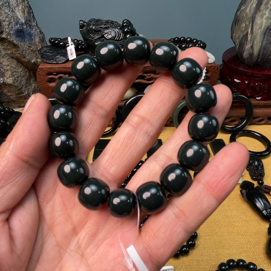 和田玉手链未镶嵌