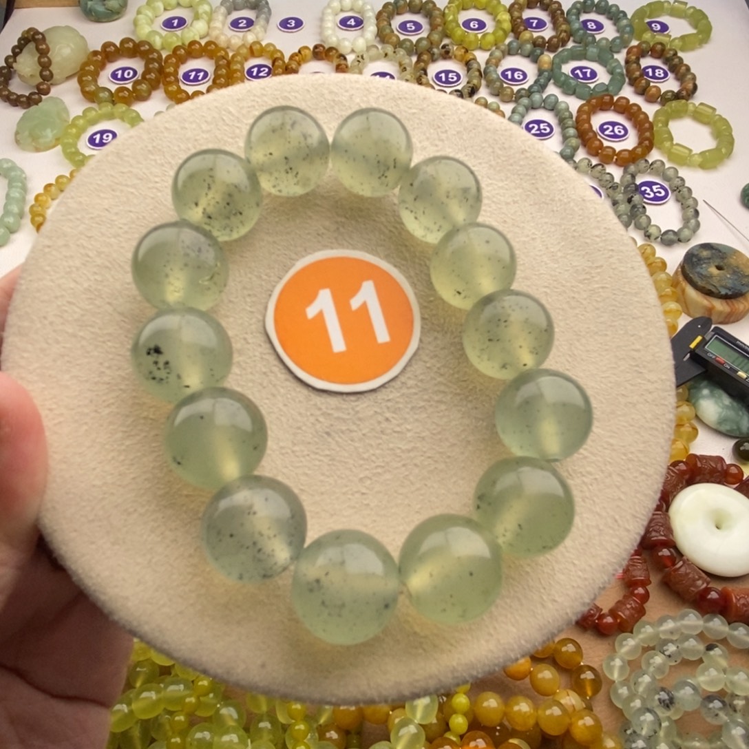 蛇纹石玉未镶嵌手串