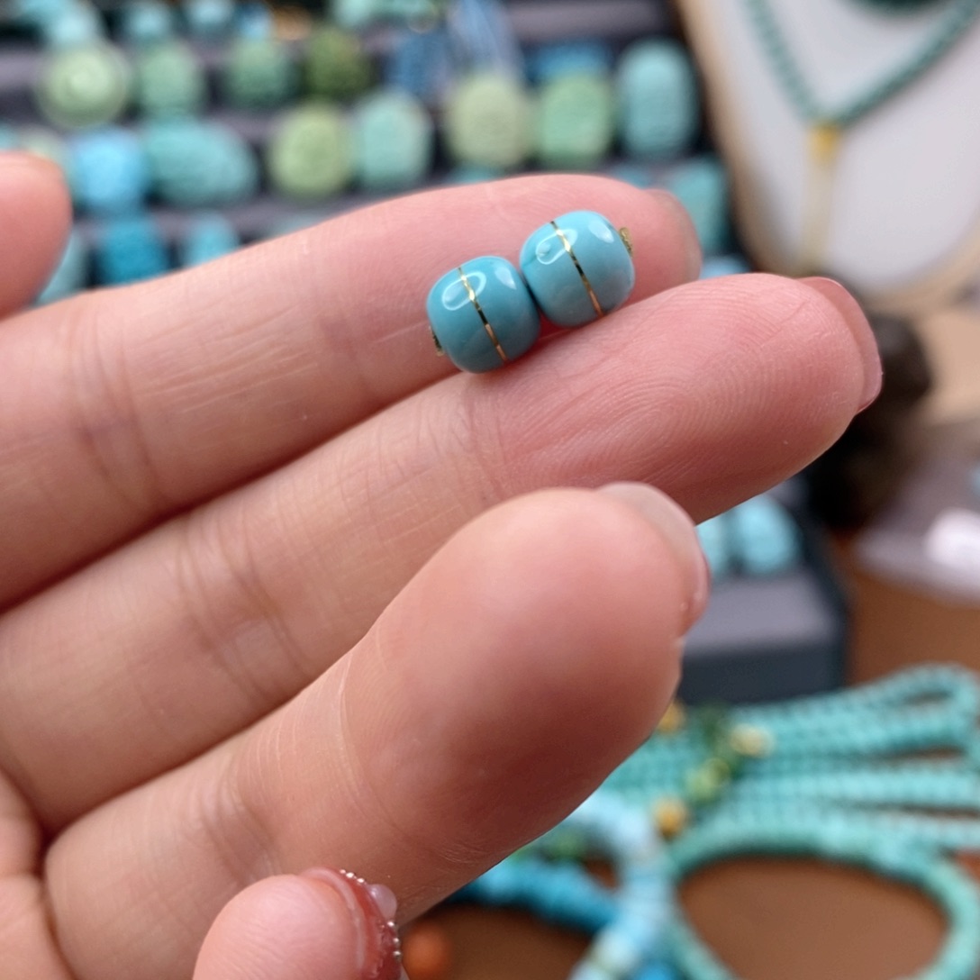 绿松石珠宝奇石未镶嵌