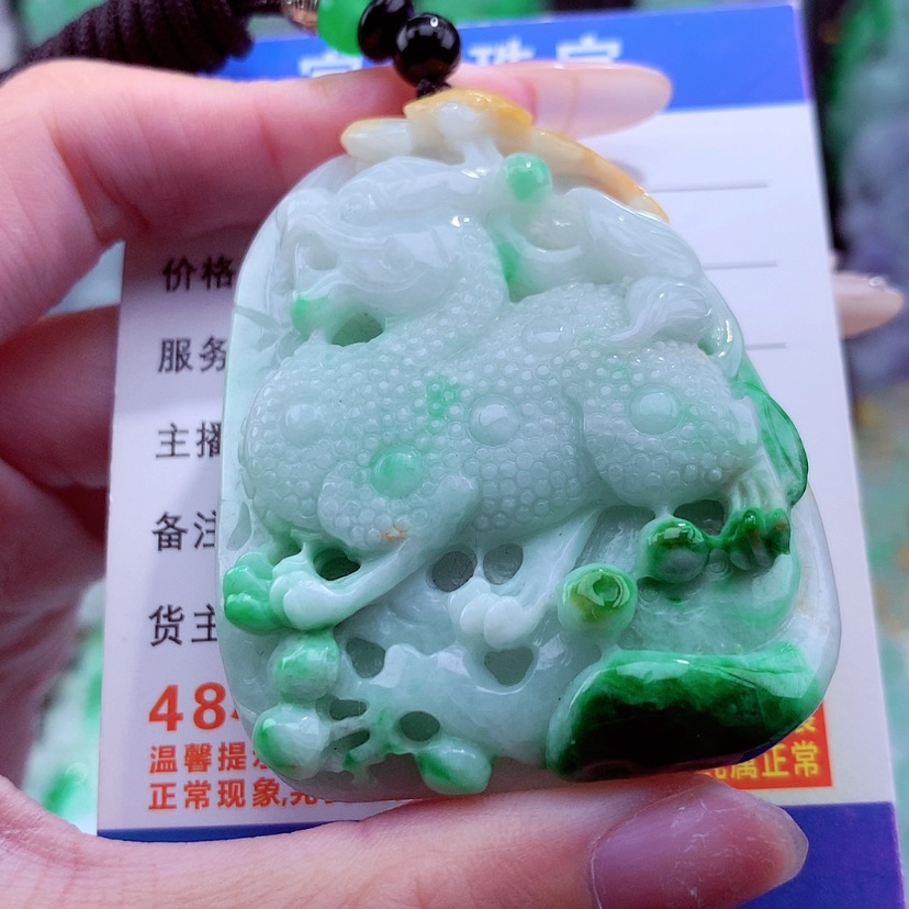 【闪购商品】翡翠颈饰未镶嵌天然