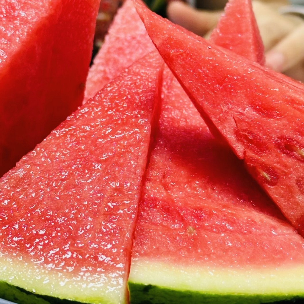 美都麒麟西瓜半个约5斤美都