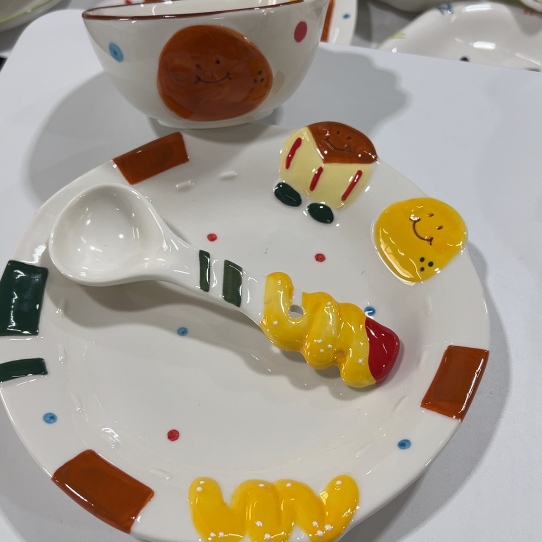 瓷片高温陶瓷釉下彩正品