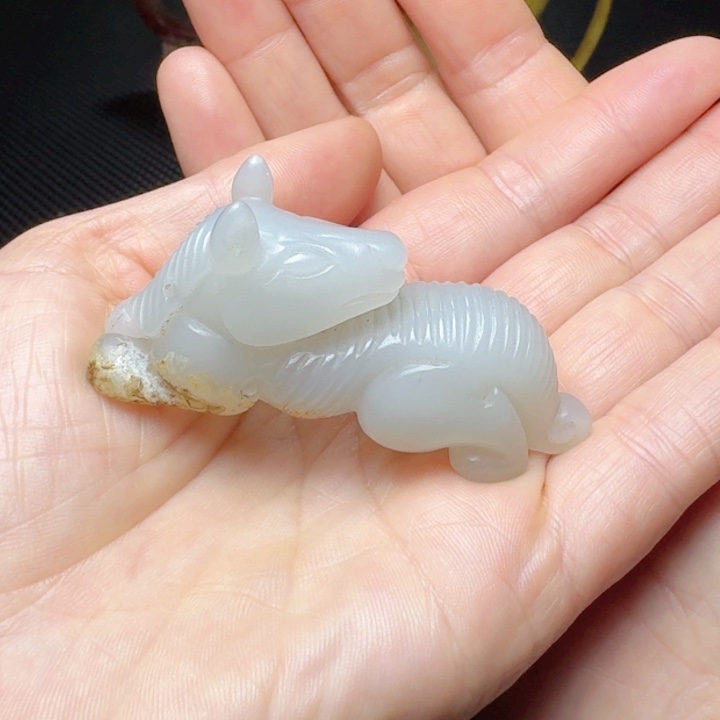 和田玉把件未镶嵌