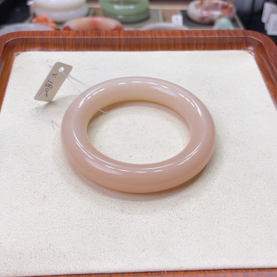 未镶嵌手镯石英岩玉S***.