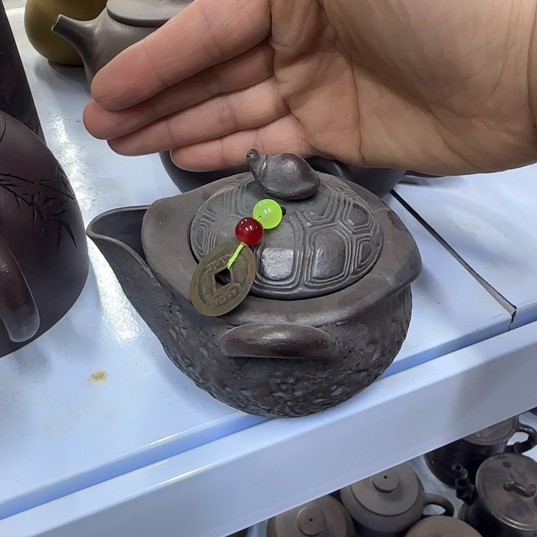 茶壶紫砂宜兴紫砂壶瑕疵处理
