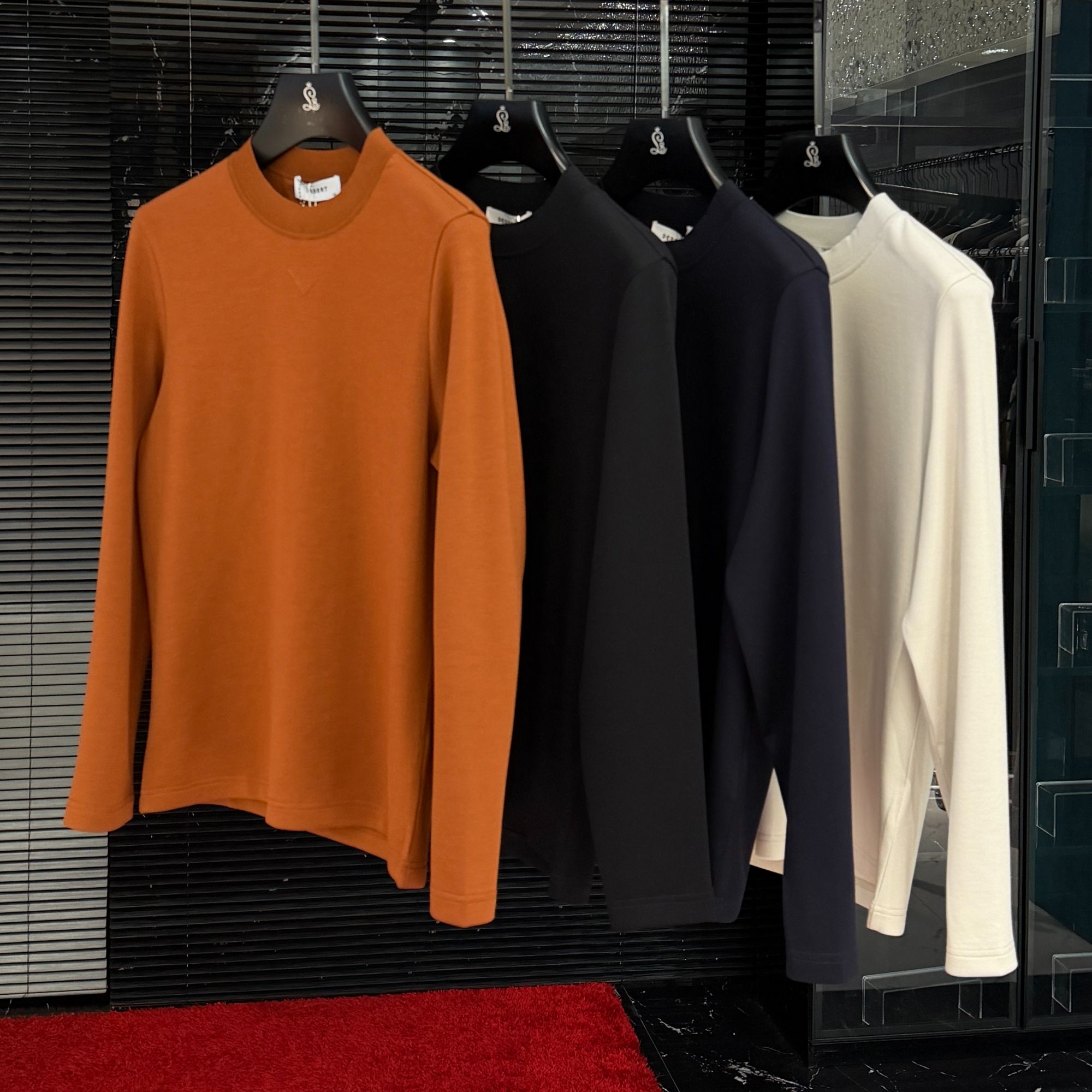 （迪赛普兰）秋冬 新款 四色 云曦绒 长袖 T恤 25B7689