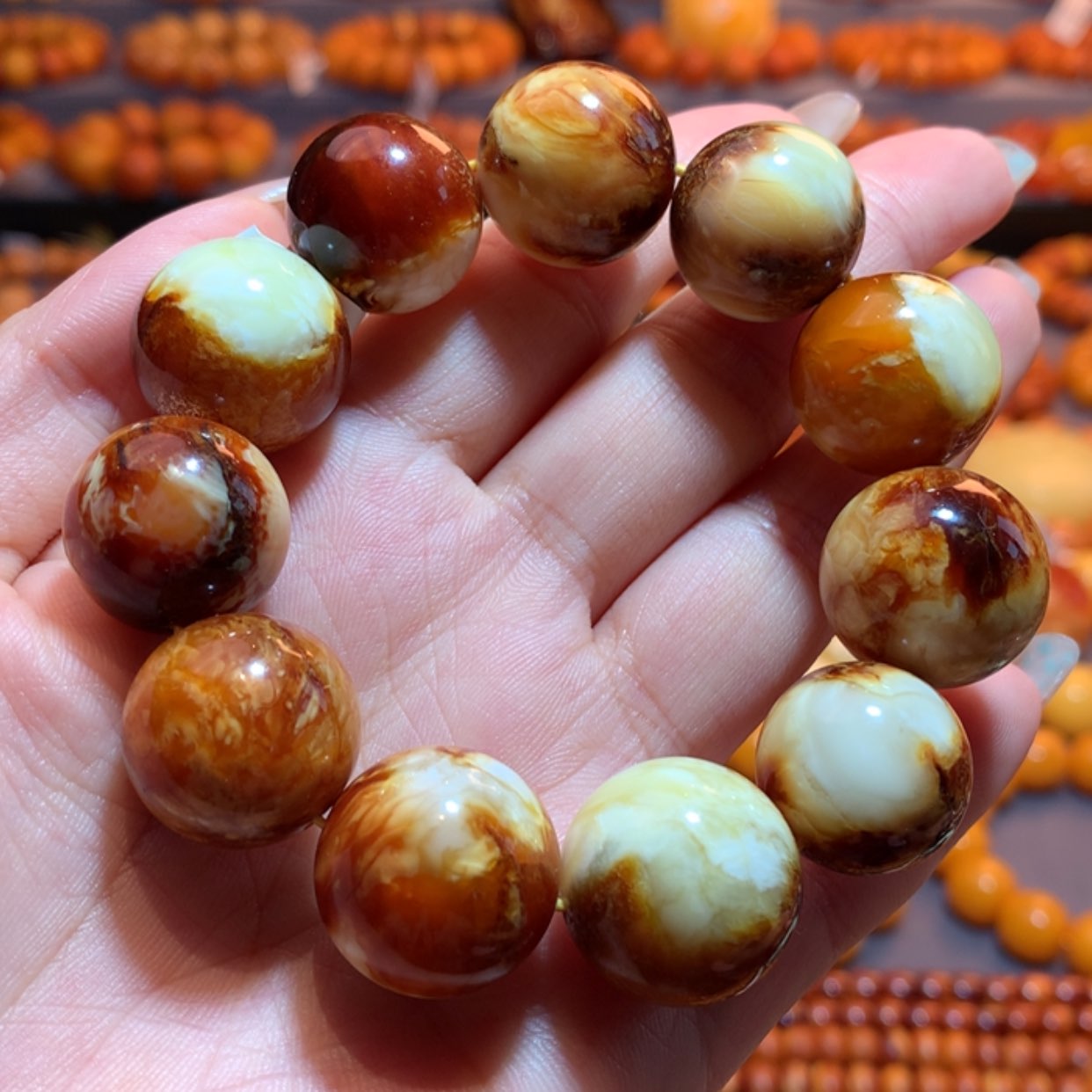 【闪购商品】未镶嵌蜜蜡手串蜜蜡手串