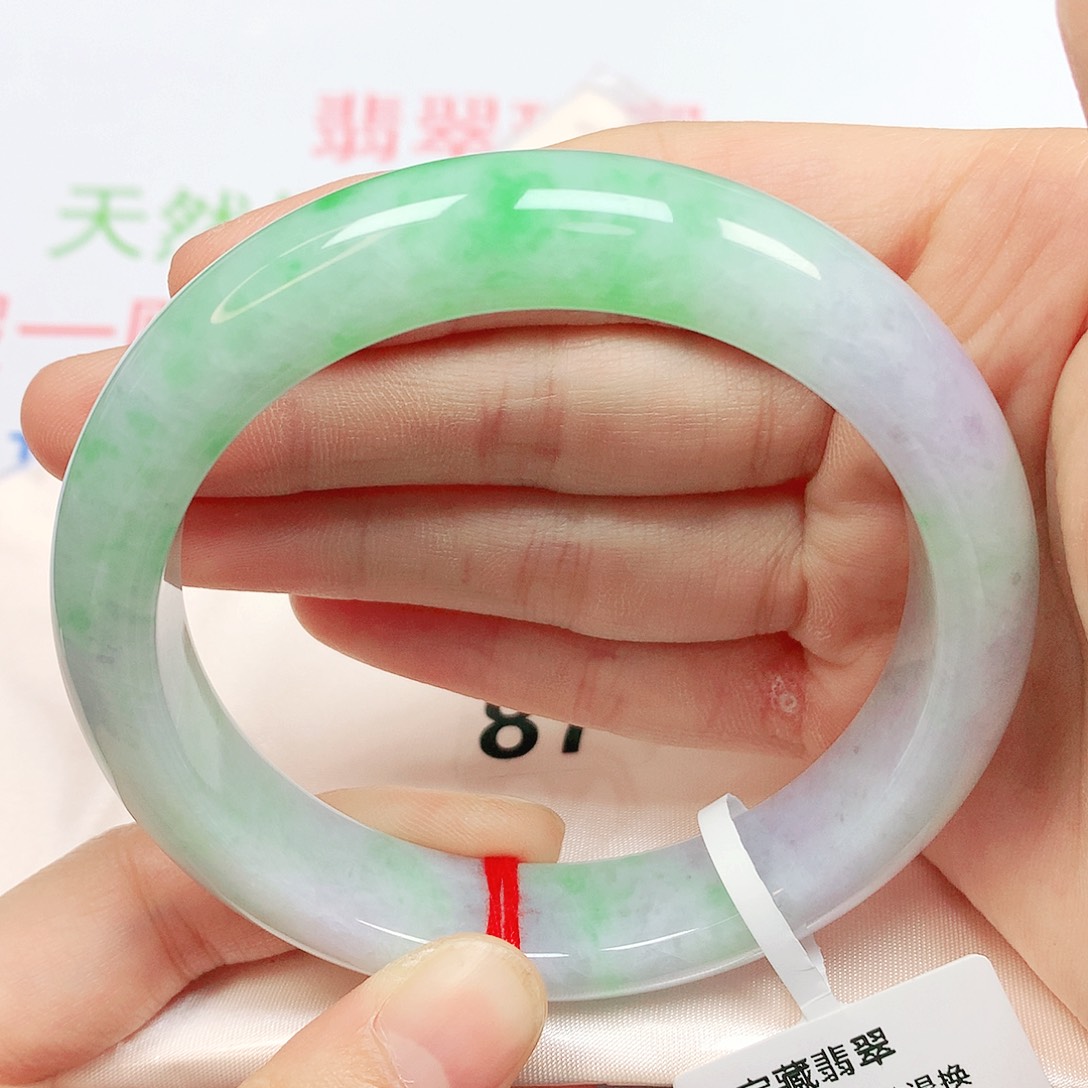 翡翠未镶嵌手镯翡翠手镯61