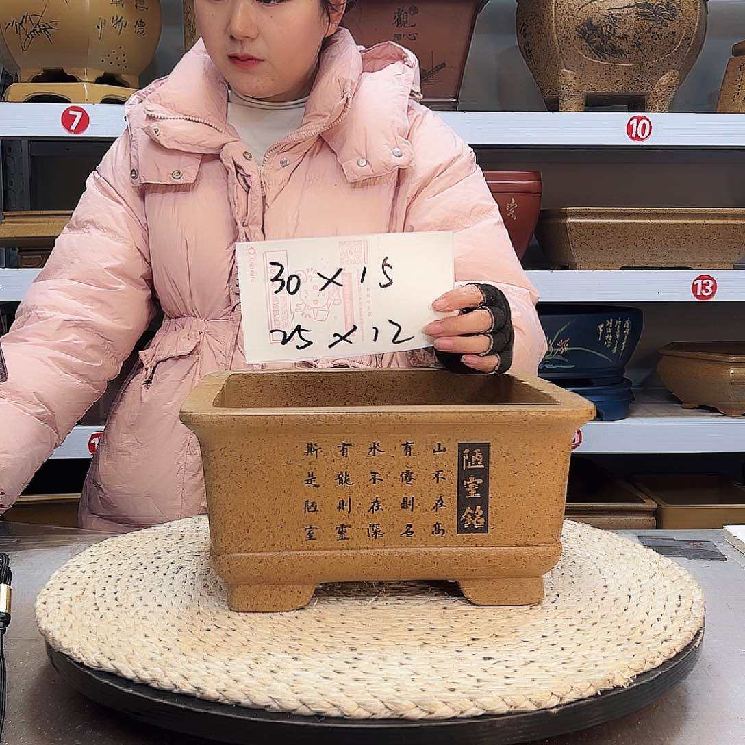 紫砂花盆紫砂花盆