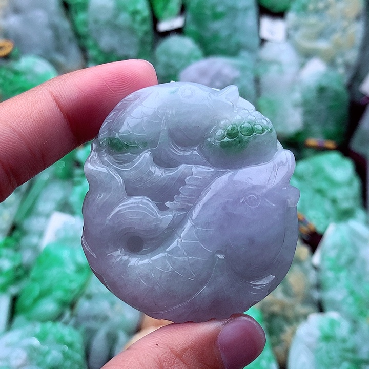 翡翠吊坠(不含链)未镶嵌