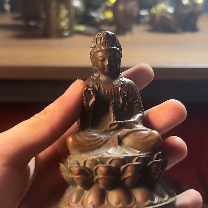 铜器摆件收收藏藏