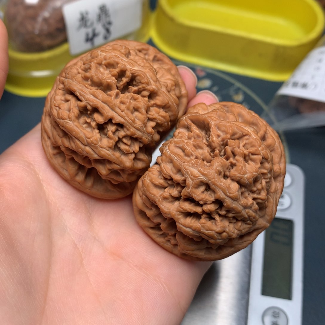 文玩核桃把件花*、51-14444-0