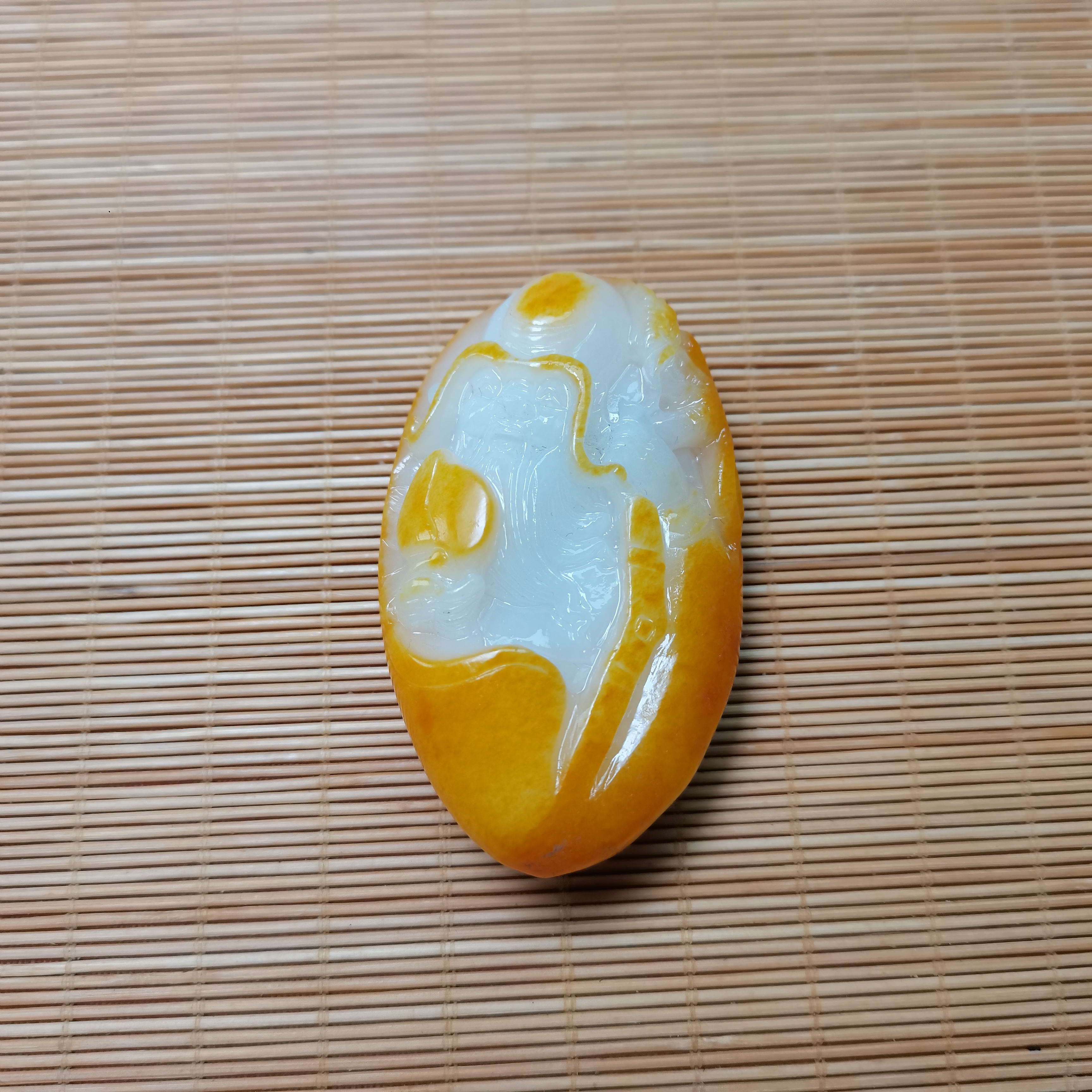 新疆和田玉老寿星132克