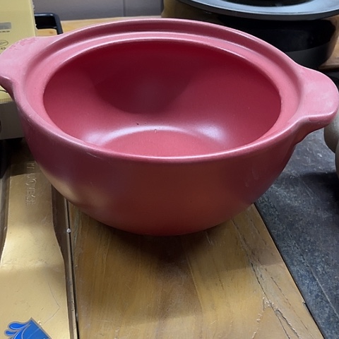 微瑕，明火，口径22高10无盖2L红