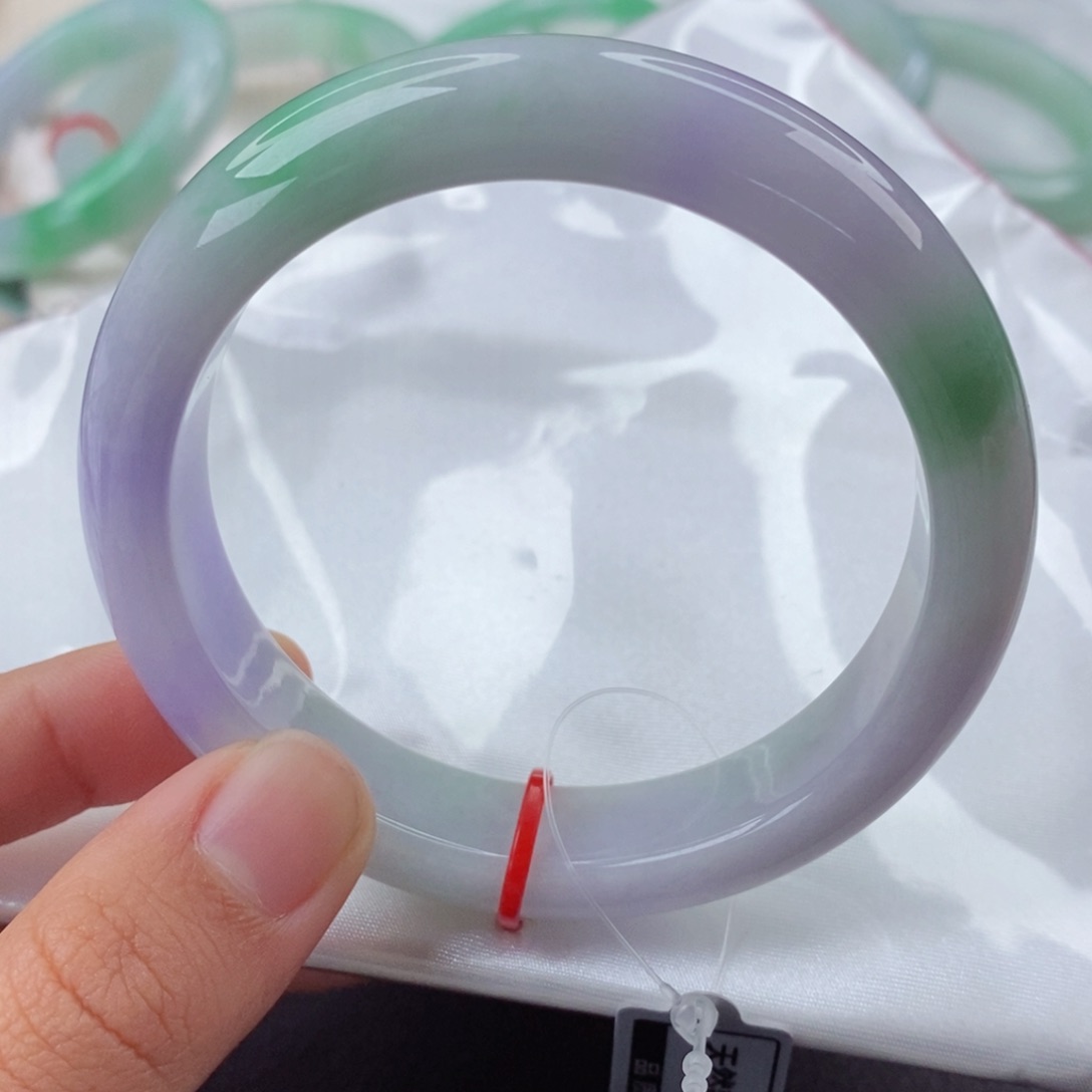 翡翠手镯未镶嵌58正圈