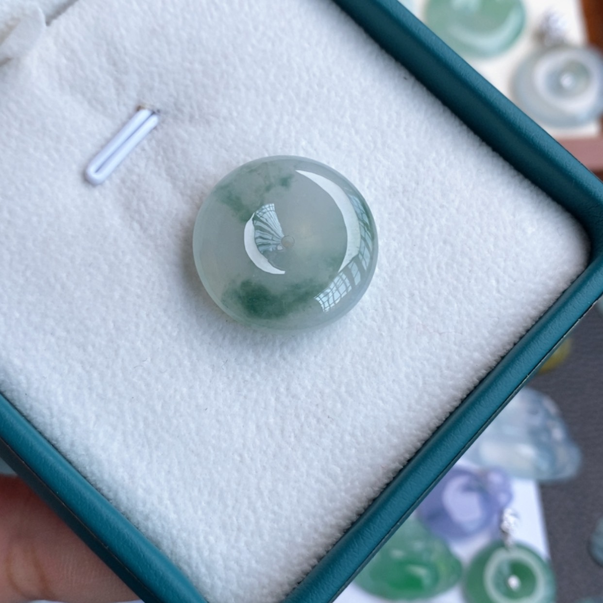 【闪购商品】翡翠颈饰未镶嵌胖扣卡21