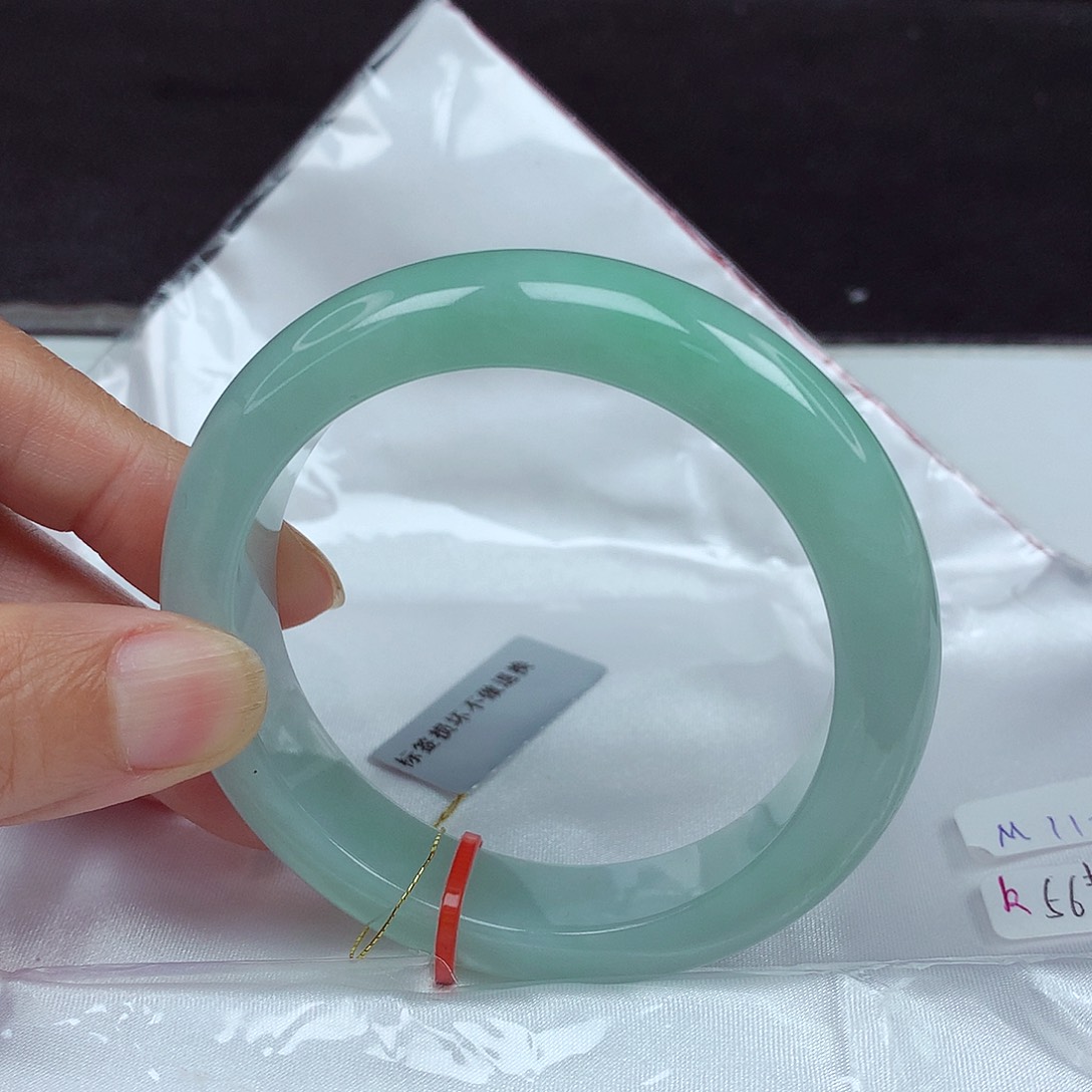 未镶嵌手镯翡翠56圈2369