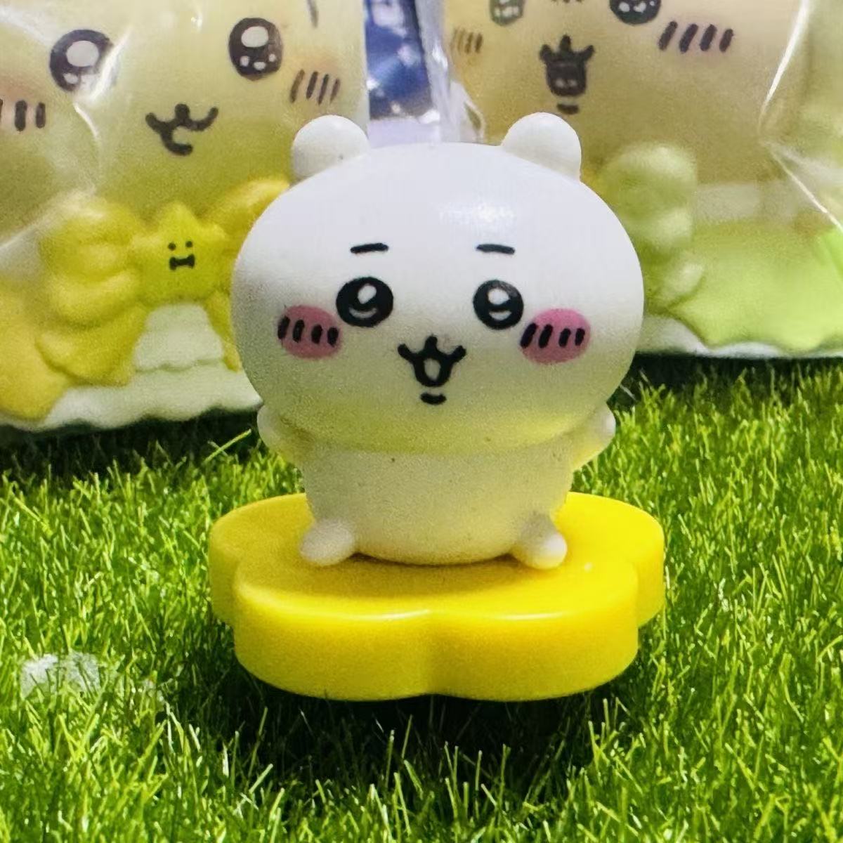 正版限定chiikawa可爱小八吉伊乌萨奇卡通造型摆件印章送闺蜜礼物
