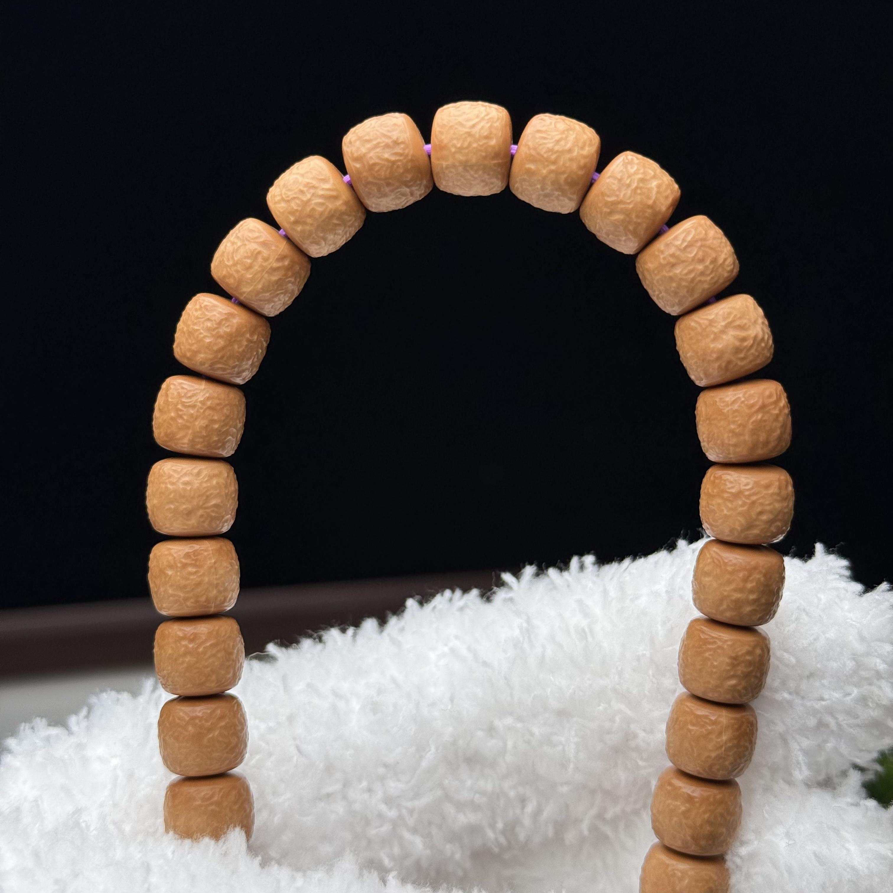 【道珠熔岩】S级猴头核桃手工精雕刻手串毕业级全品无瑕