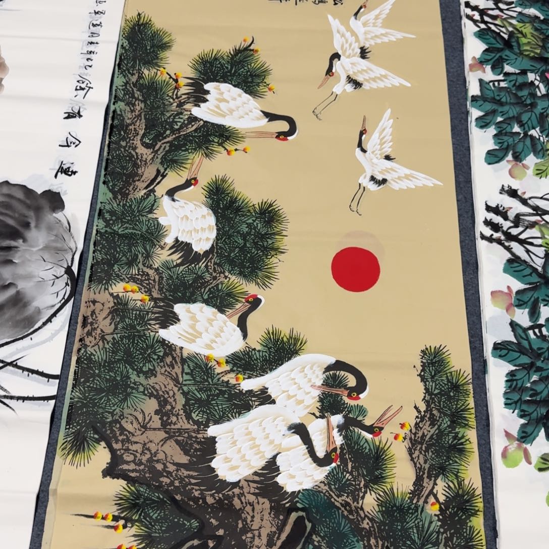 国画会娟艺术馆直播间