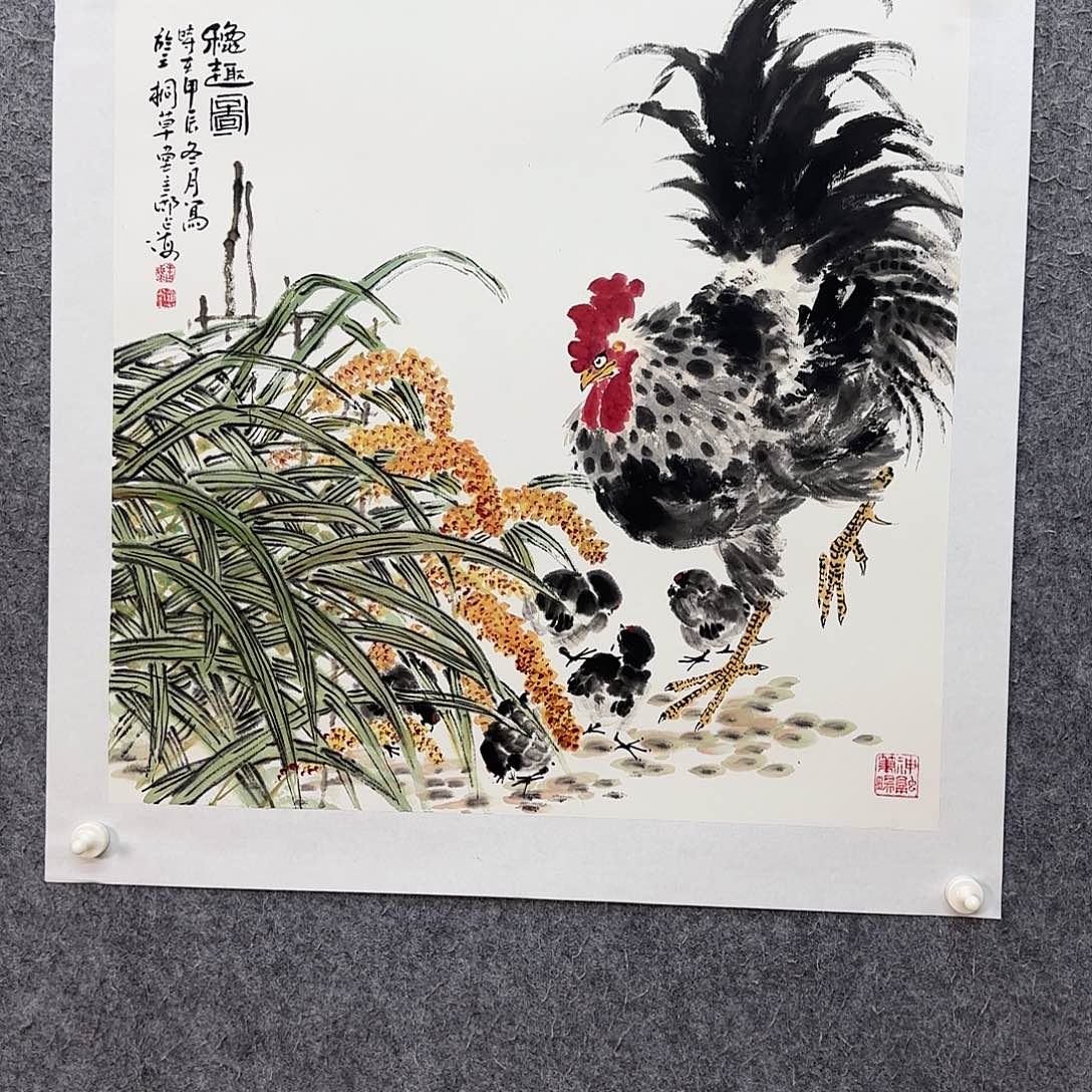 国画文*哥王占海老师作品欣赏