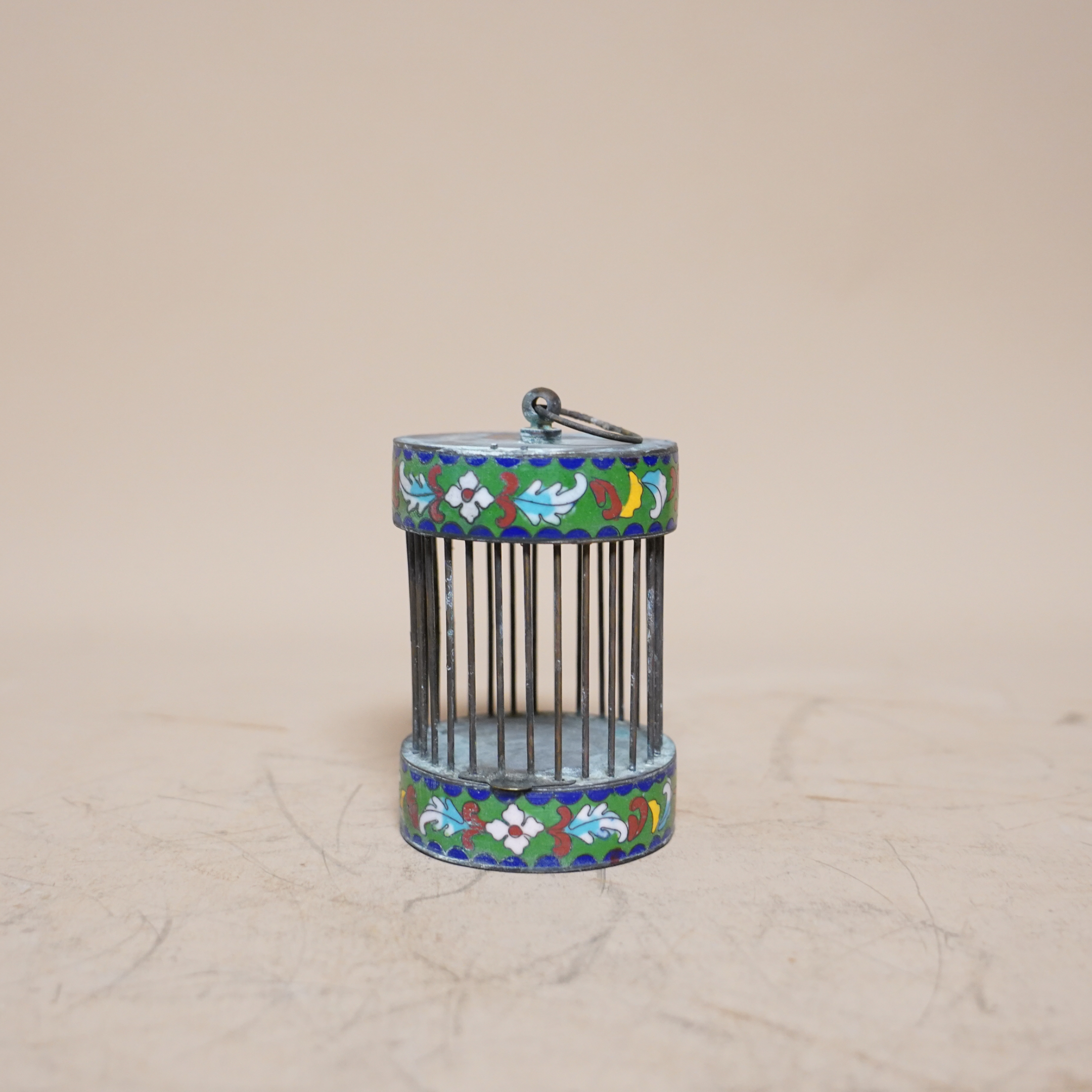 文华开物第7期拍品 14 清 景泰蓝蝈蝈笼