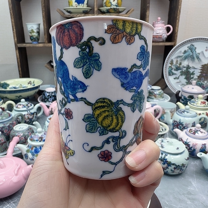 摆件陶专注景德镇567老厂瓷26