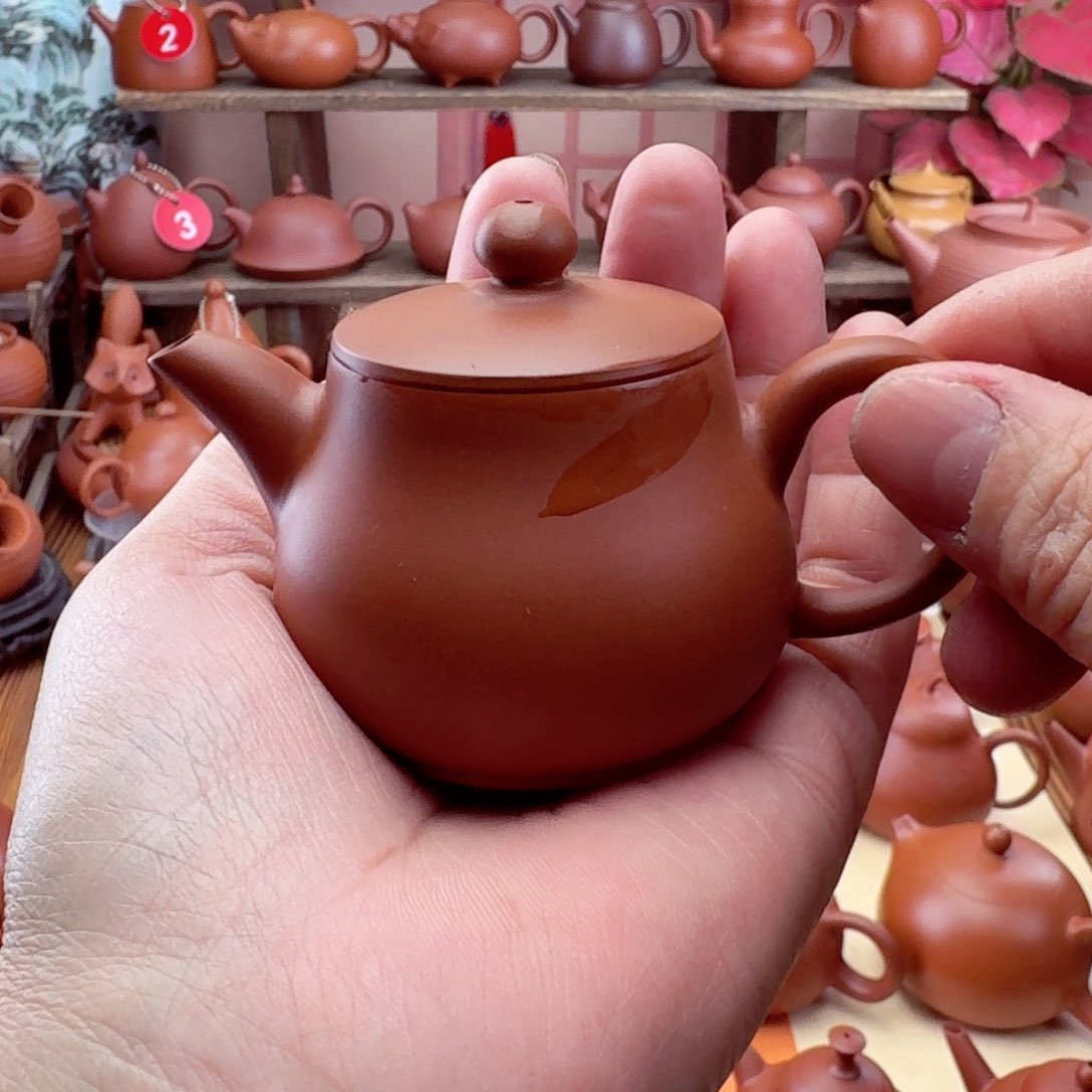 紫砂茶壶小朝阳65 CC手拉