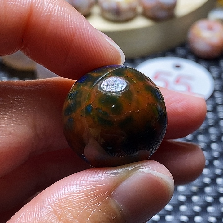 一***建玛瑙/玉髓未镶嵌颈饰