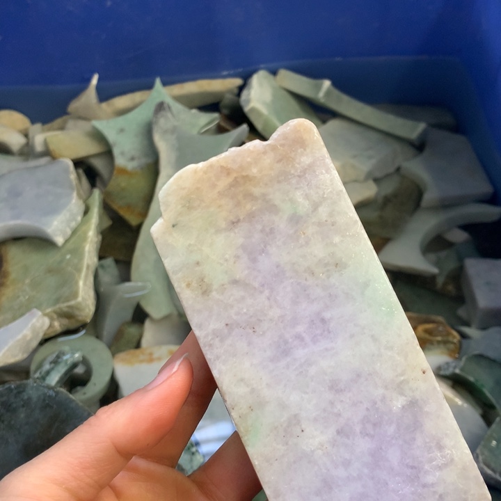 翡翠裸石翡翠边角料