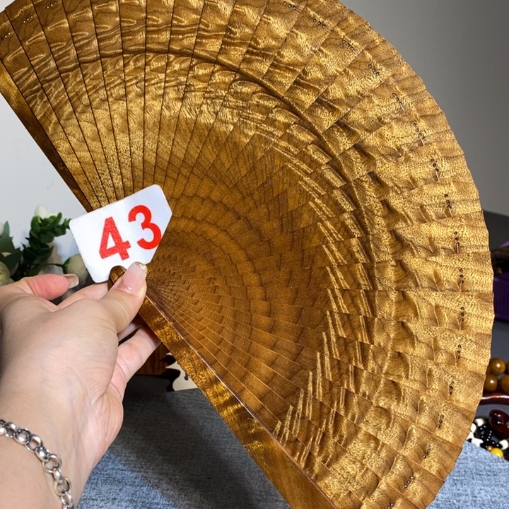 金丝楠金丝楠木扇子