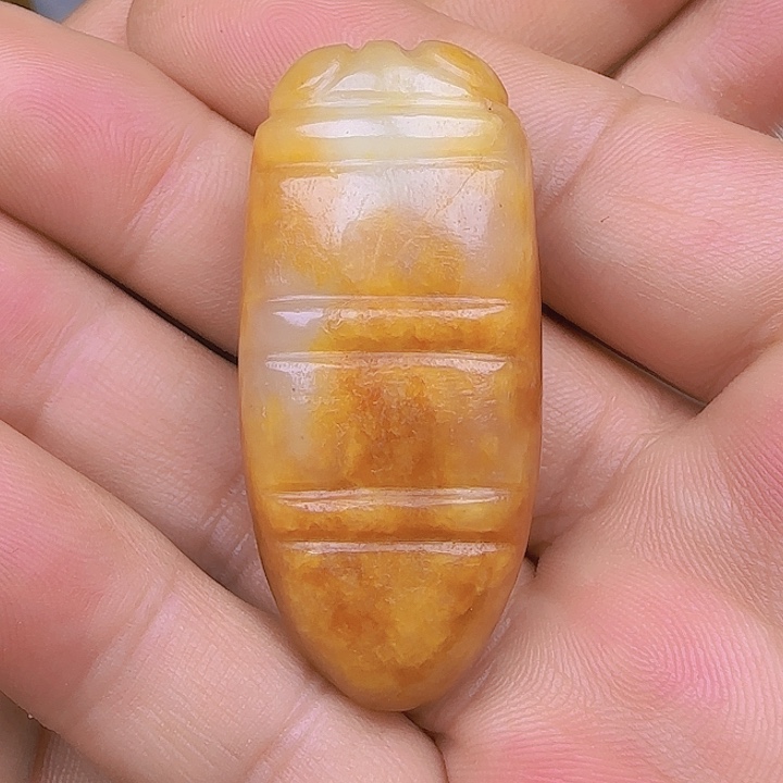 和田玉吊坠(不含链)未镶嵌