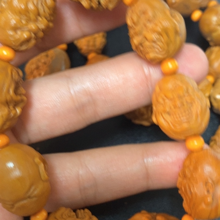 橄榄核手串/手链橄榄微瑕恶僧