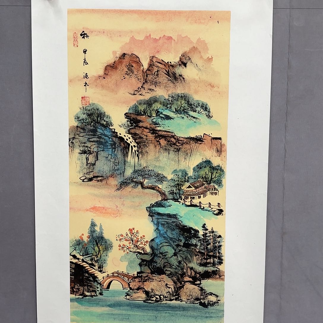 国画亲笔手绘原创