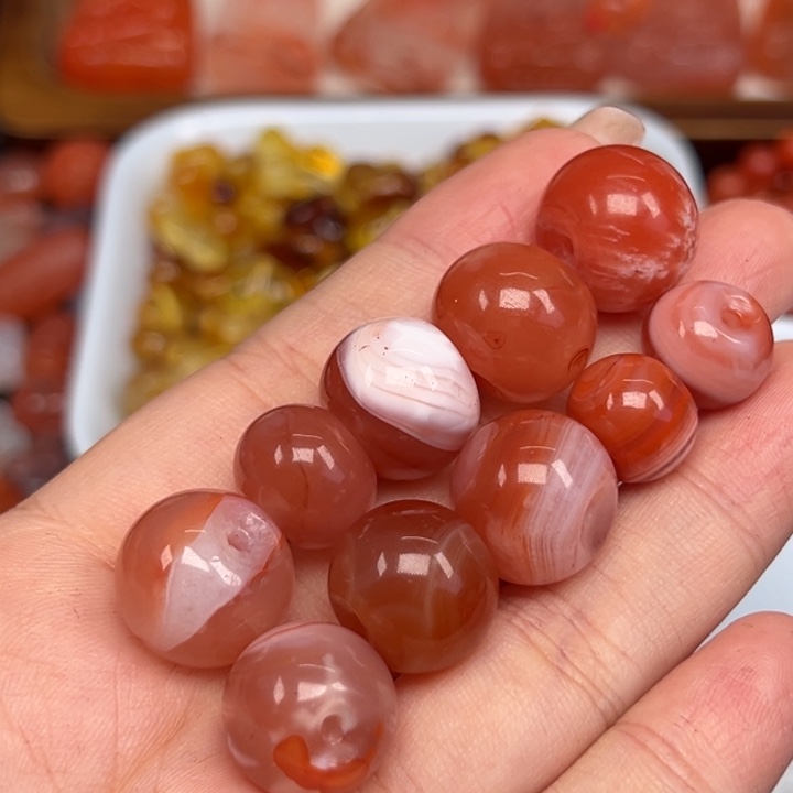 南红玛瑙未镶嵌吊坠(不含链)