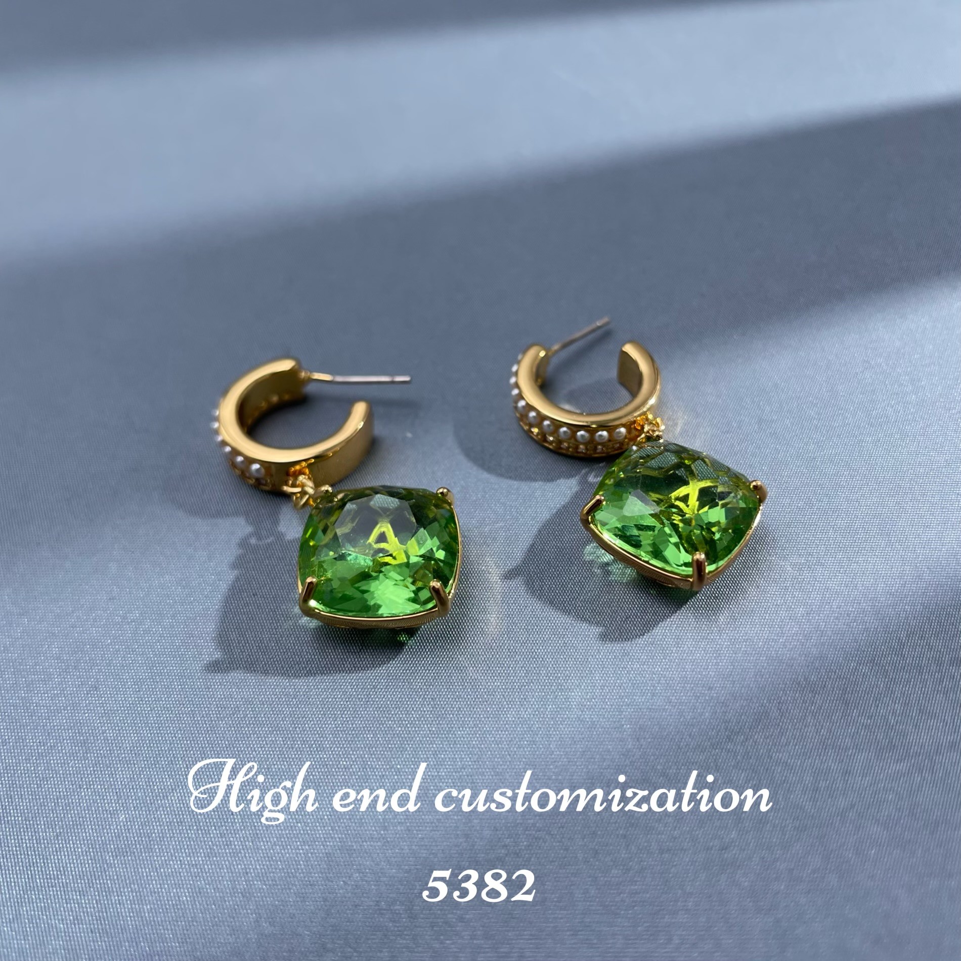 铜合金耳饰 设计师款耳饰-5382