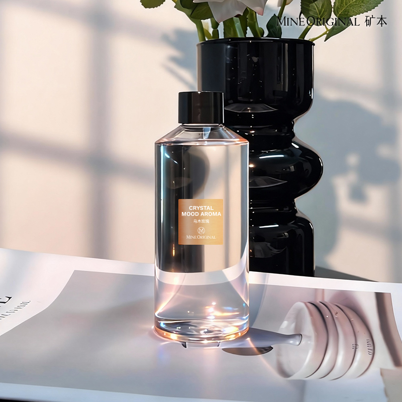 矿本晶石藤条香薰无火香薰补充液家用室内持久留香补充装200ml