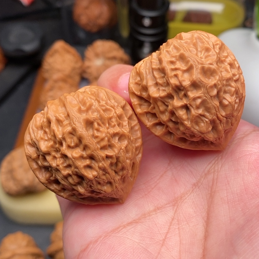 【闪购商品】文玩核桃把件金牛36 