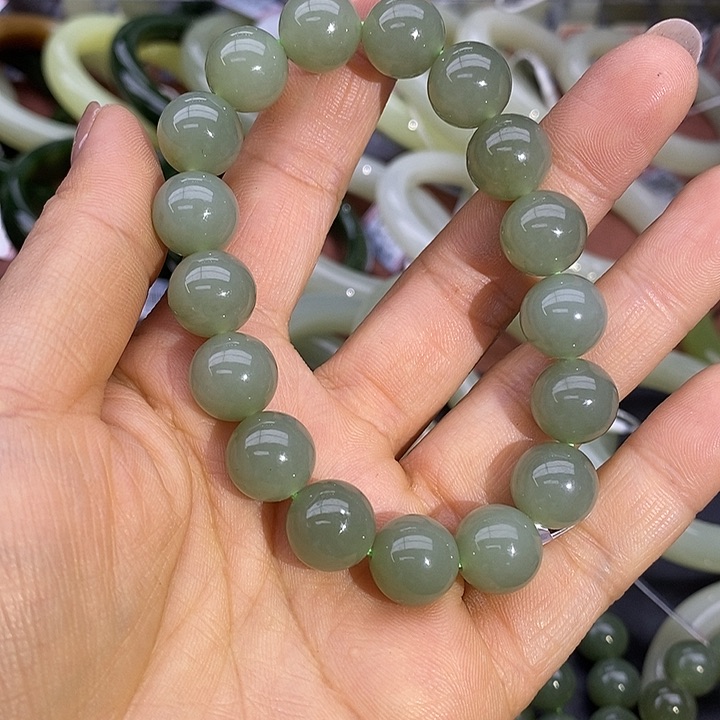 未镶嵌手链和田玉卡12