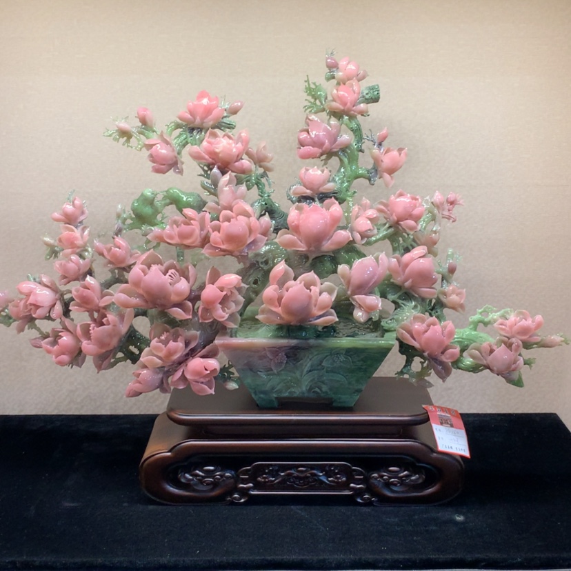 【闪购商品】蛇纹石玉未镶嵌摆件覆膜