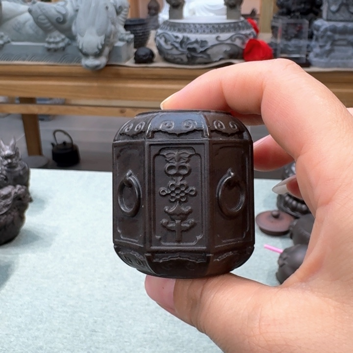 西安石晋錾石雕手工雕刻摆件